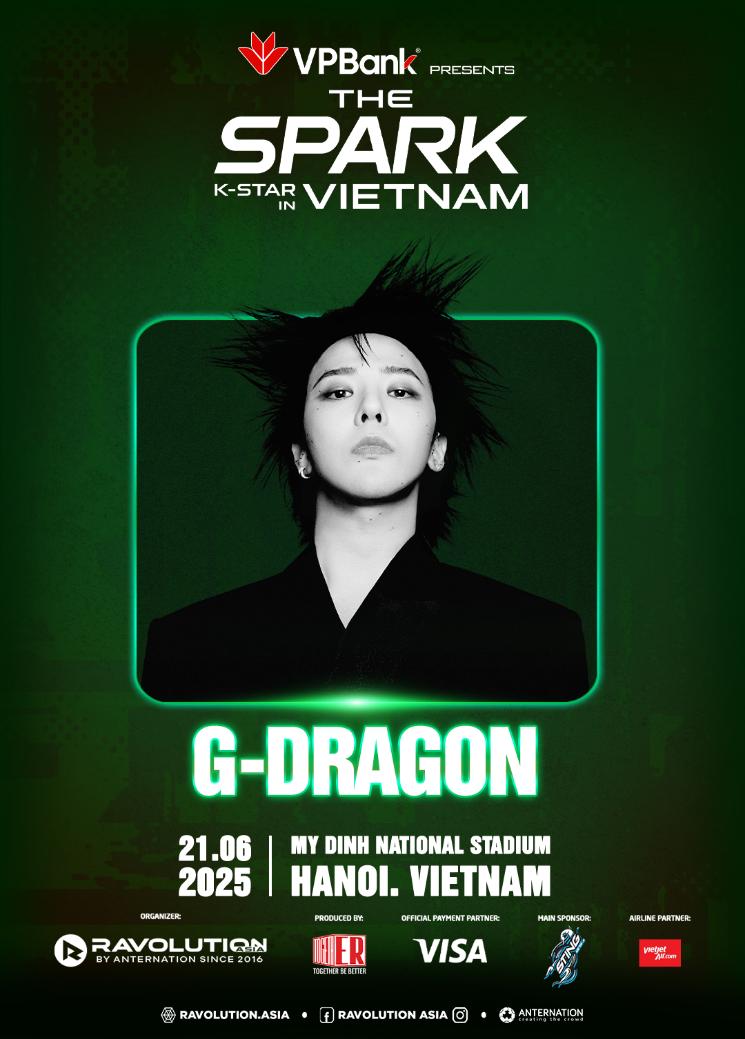 G-Dragon và Đại Nhạc Hội K-Star Spark: Sự Kiện Âm Nhạc Đáng Chờ Đợi Tại Việt Nam - Ảnh 1.
