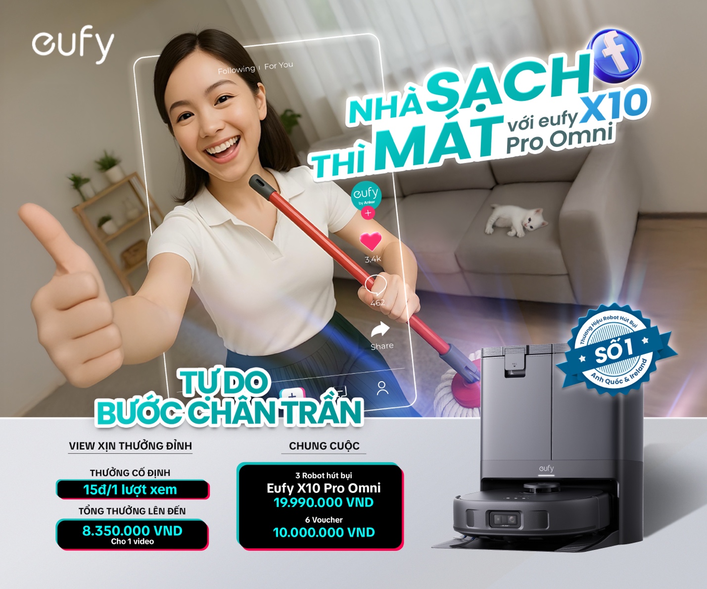 Trào lưu dọn dẹp nhà cửa trở lại: Cuộc thi “Nhà sạch thì mát” với giải thưởng lên đến 500 triệu đồng - Ảnh 1.