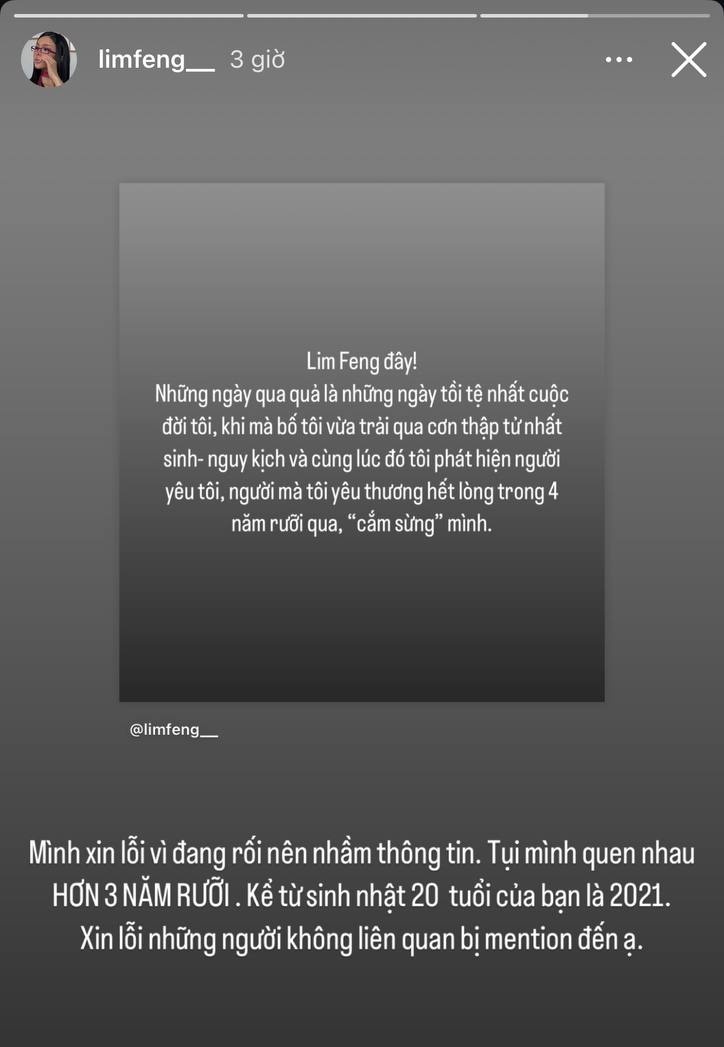 Câu chuyện gây sốc của Lim Feng