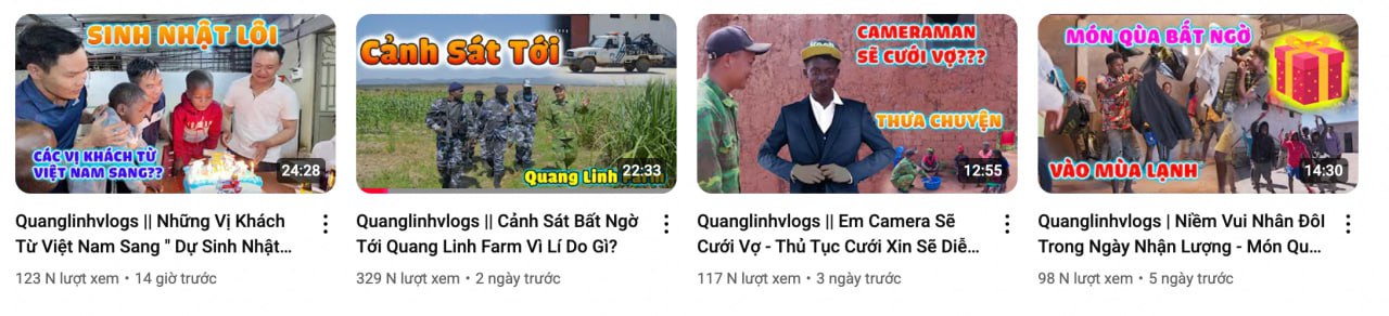 Cảnh sát Angola bất ngờ kiểm tra trang trại của YouTuber nổi tiếng - Ảnh 1.