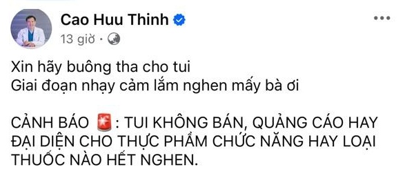 Bác sĩ Thịnh: Hãy để tôi yên - Ảnh 1.