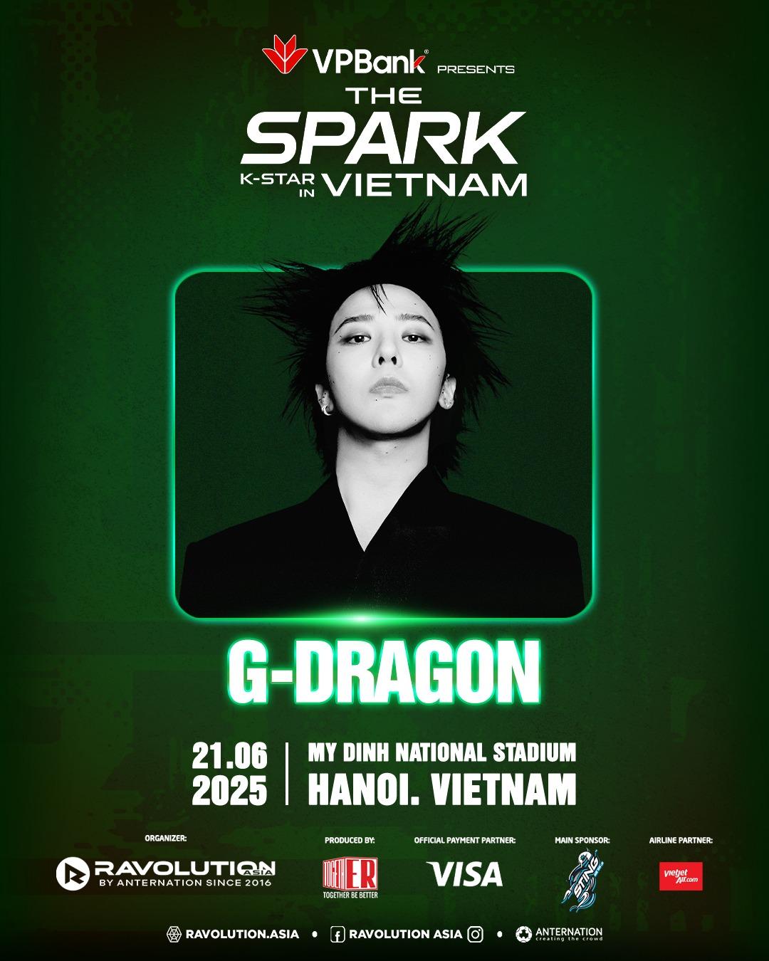 G-Dragon đến Việt Nam - Cơn sốt concert chưa từng có - Ảnh 1.
