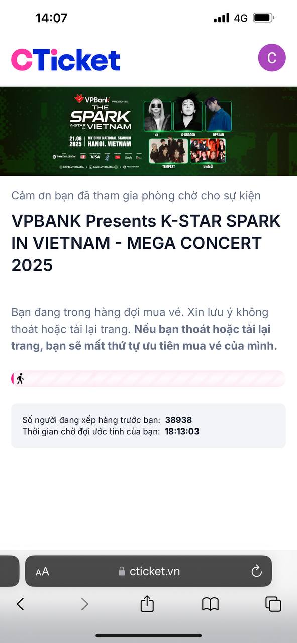 Bán vé sớm mega concert có G-Dragon: Website mở 30 giây đã sập, phải tổ chức 2 đêm mới đáp ứng đủ hàng chục nghìn người xếp hàng!- Ảnh 3.