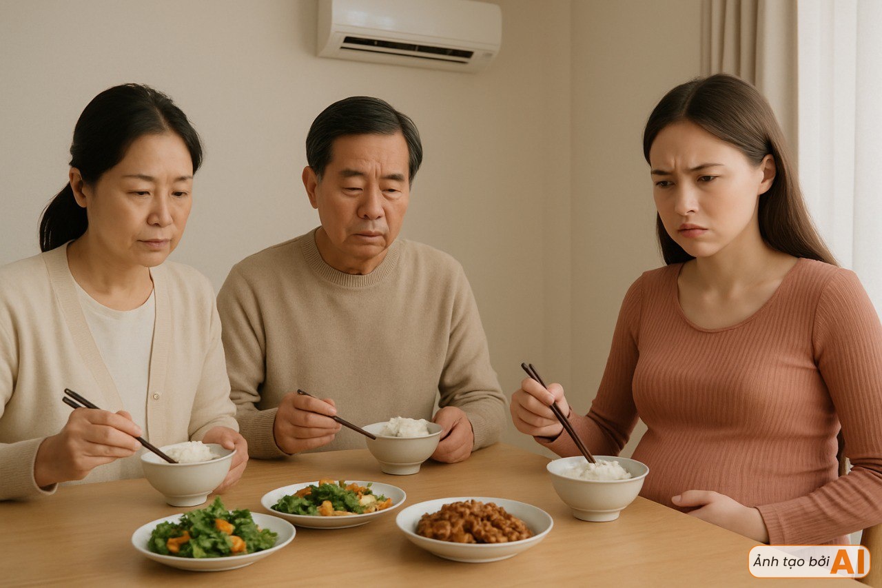 Con dâu bầu 7 tháng thở không ra hơi, muốn bật điều hòa phải nhìn nét mặt bố mẹ chồng: 100 loại cảm giác khó tả...- Ảnh 1.