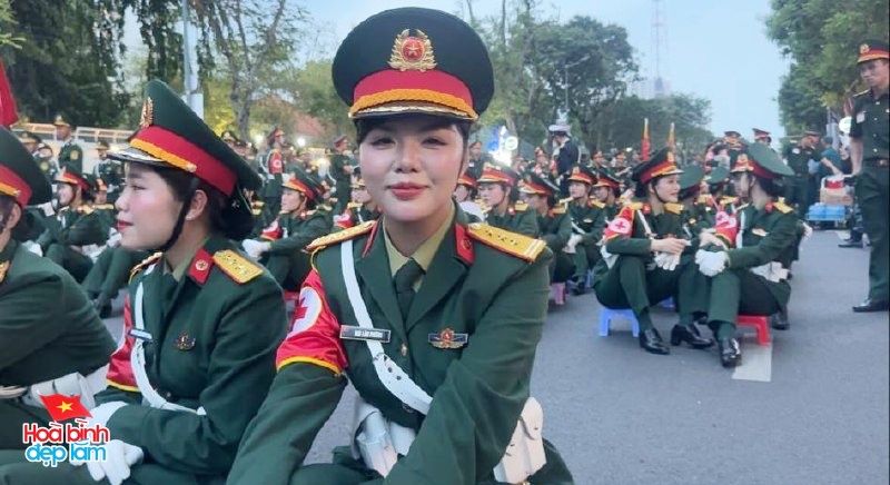 Ngô Lâm Phương trong buổi sơ duyệt.
