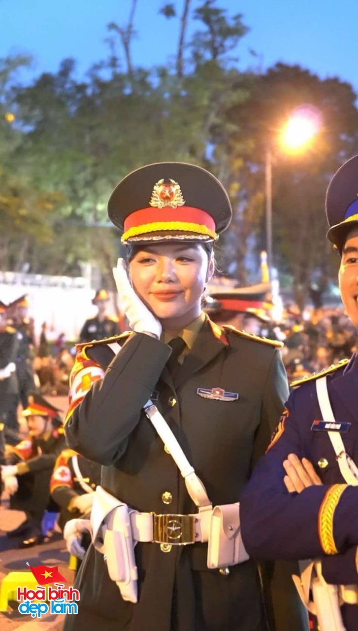 Ngô Lâm Phương trong buổi lễ.