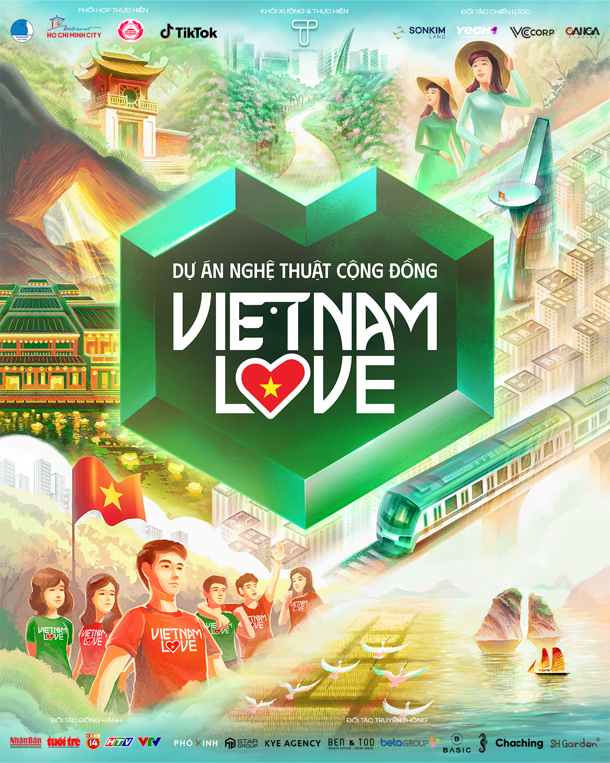 Viet Nam Love: Dự án nghệ thuật chạm đến trái tim người Việt