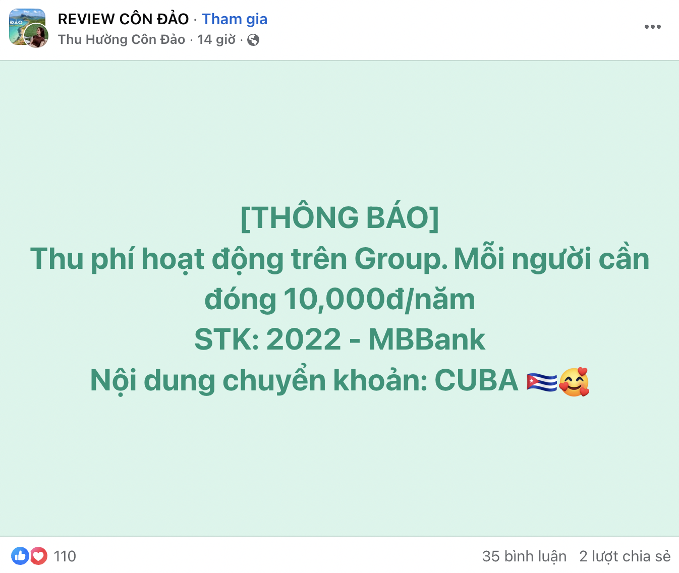 Xu hướng thu phí hoạt động của các nhóm Facebook ủng hộ nhân dân Cuba: Đáng được lan tỏa hơn nữa! - Ảnh 9.