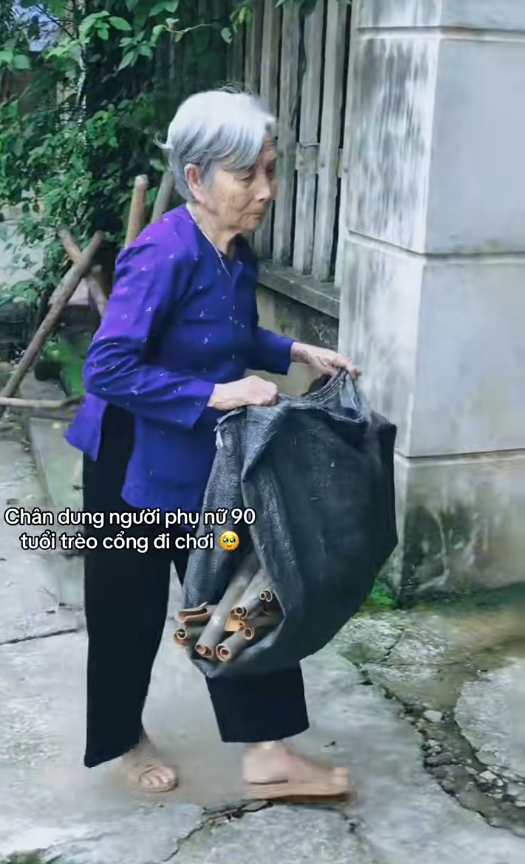 Hành động táo bạo của cụ bà 90 tuổi ở Yên Bái khi muốn ra ngoài nhưng bị khóa cửa: Cháu gái chia sẻ - Ảnh 5.