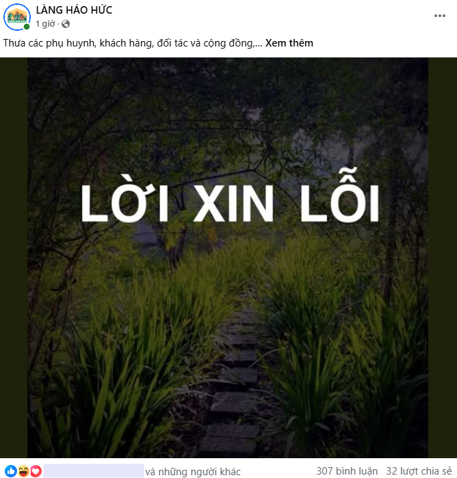 Vũ Đức Thành - Chồng MC Minh Trang xin lỗi vì cách cư xử với phụ huynh Làng Háo Hức - Ảnh 2.