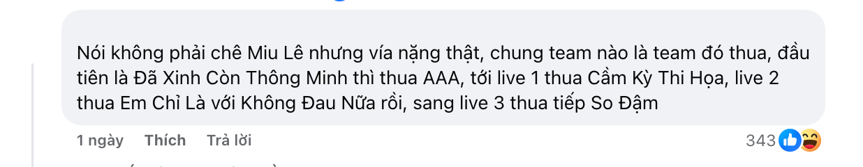 Miu Lê và những kỷ lục không mong muốn tại chương trình Em Xinh Say Hi - Ảnh 2.