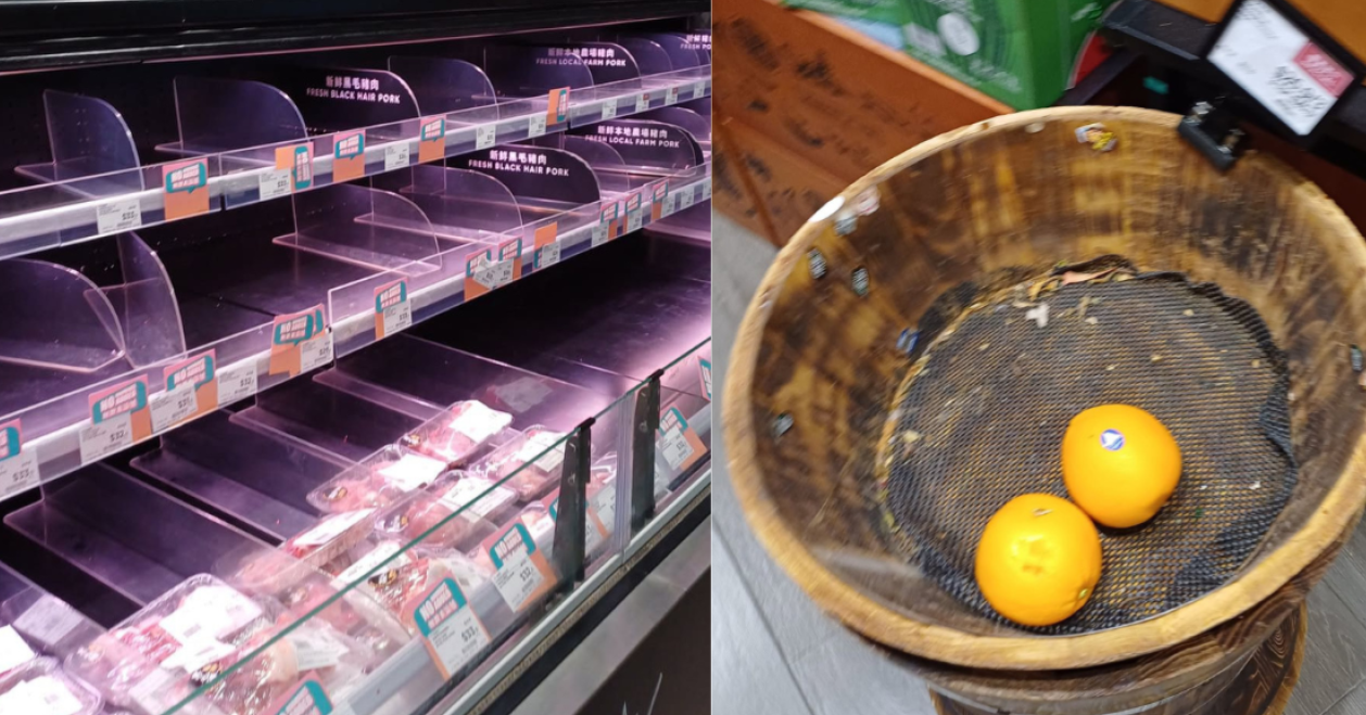 Siêu thị vắng vẻ trước cơn bão Wipha: Tại sao rau cần tây lại bị bỏ lại?- Ảnh 6.