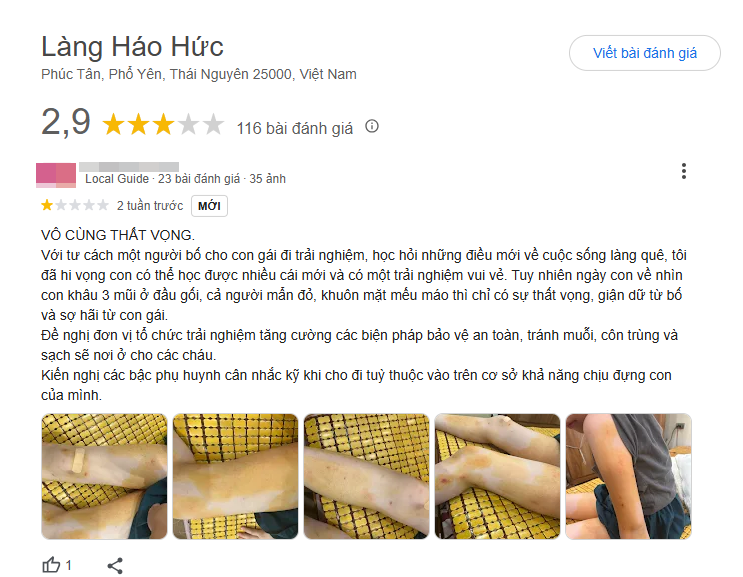Phản hồi từ Làng Háo Hức về những bức xúc của phụ huynh khiến fanpage bị đánh giá thấp - Ảnh 5.