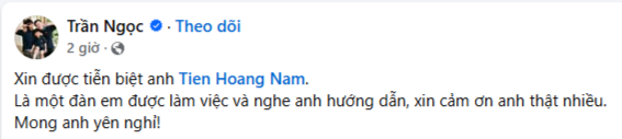 Nỗi tiếc thương từ cộng đồng dành cho ông Hoàng Nam Tiến: "Hẹn gặp lại ở kiếp sau..."- Ảnh 4.