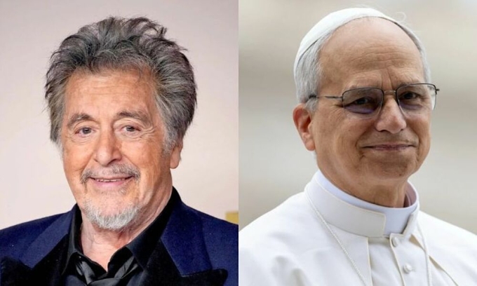 Al Pacino và Giáo hoàng Leo XIV