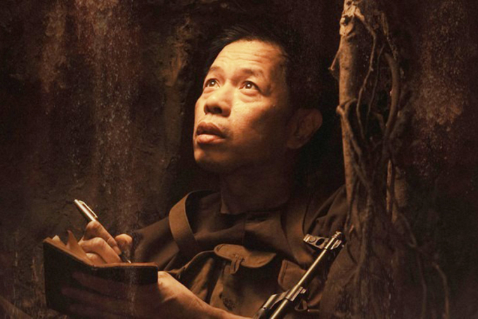 Tạo hình Thái Hòa trong vai Bảy Theo. Ảnh: Thanh Huyền