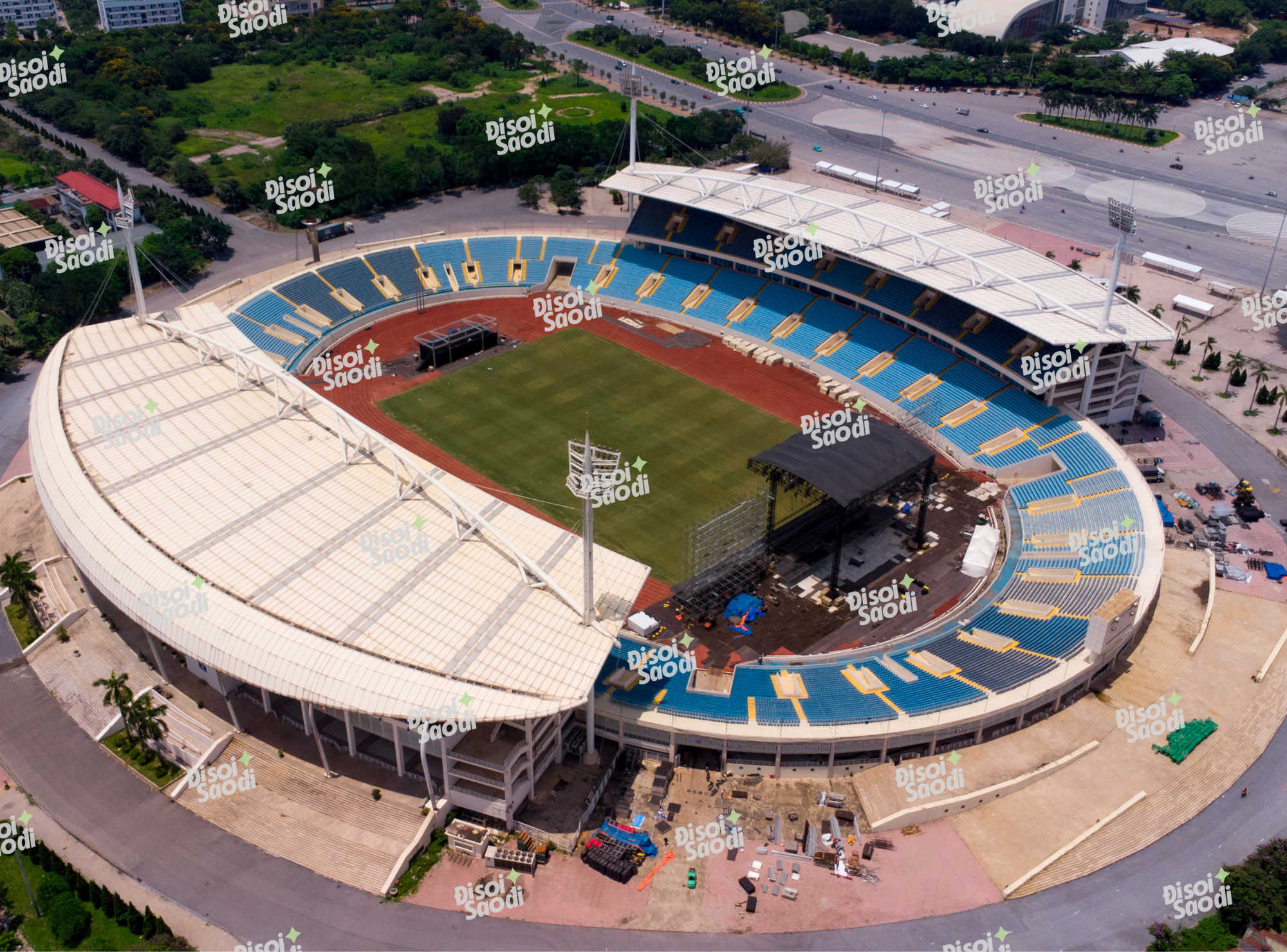 Sân khấu Mega Concert
