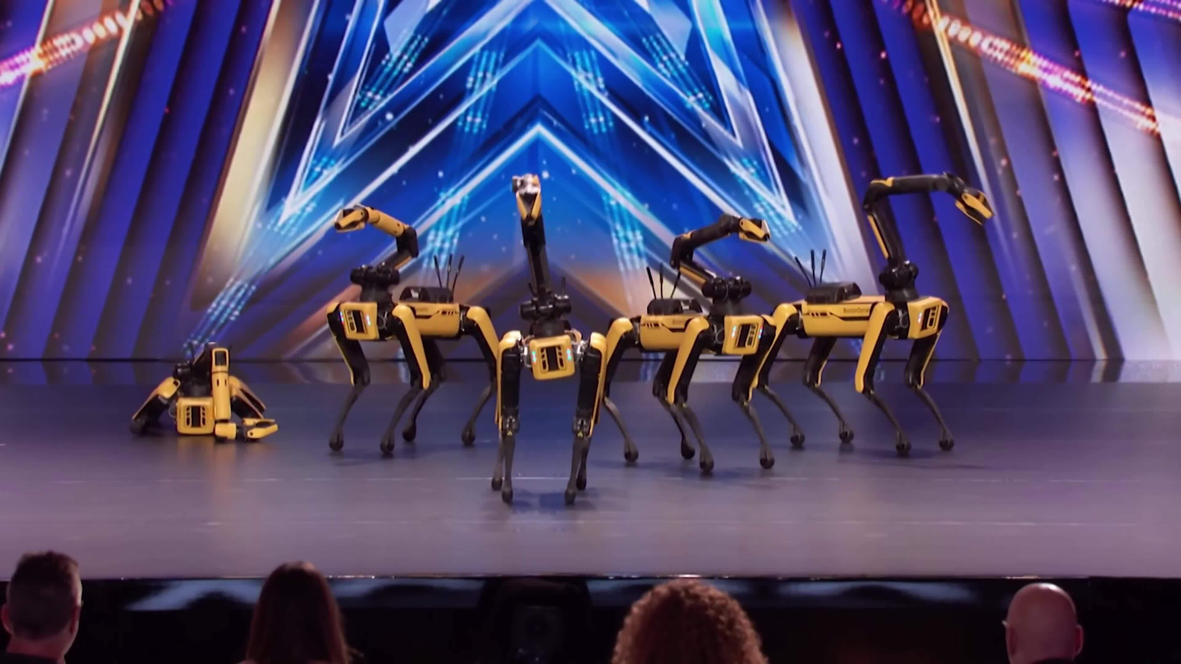 Tiết mục chó robot nhảy, hát nhép tại America's Got Talent 2025