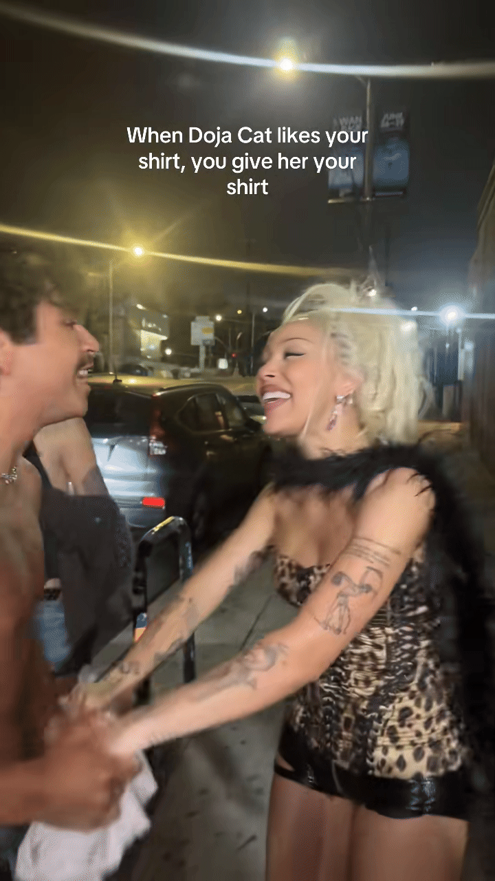 Doja Cat và Pablo Tamayo