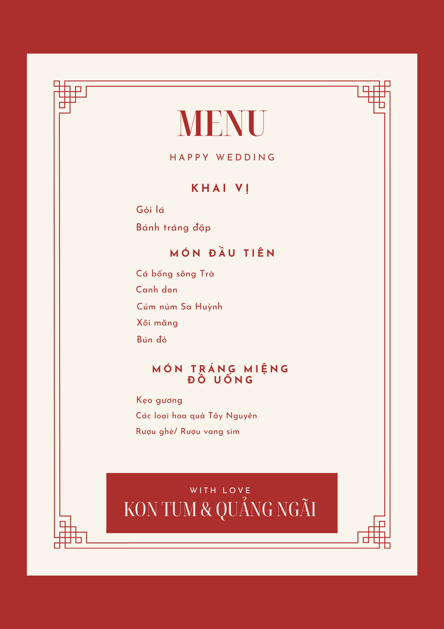 Khi Hai Tỉnh Kết Nối: Menu Cỗ Cưới Đầy Sáng Tạo và Đặc Sắc - Ảnh 13.