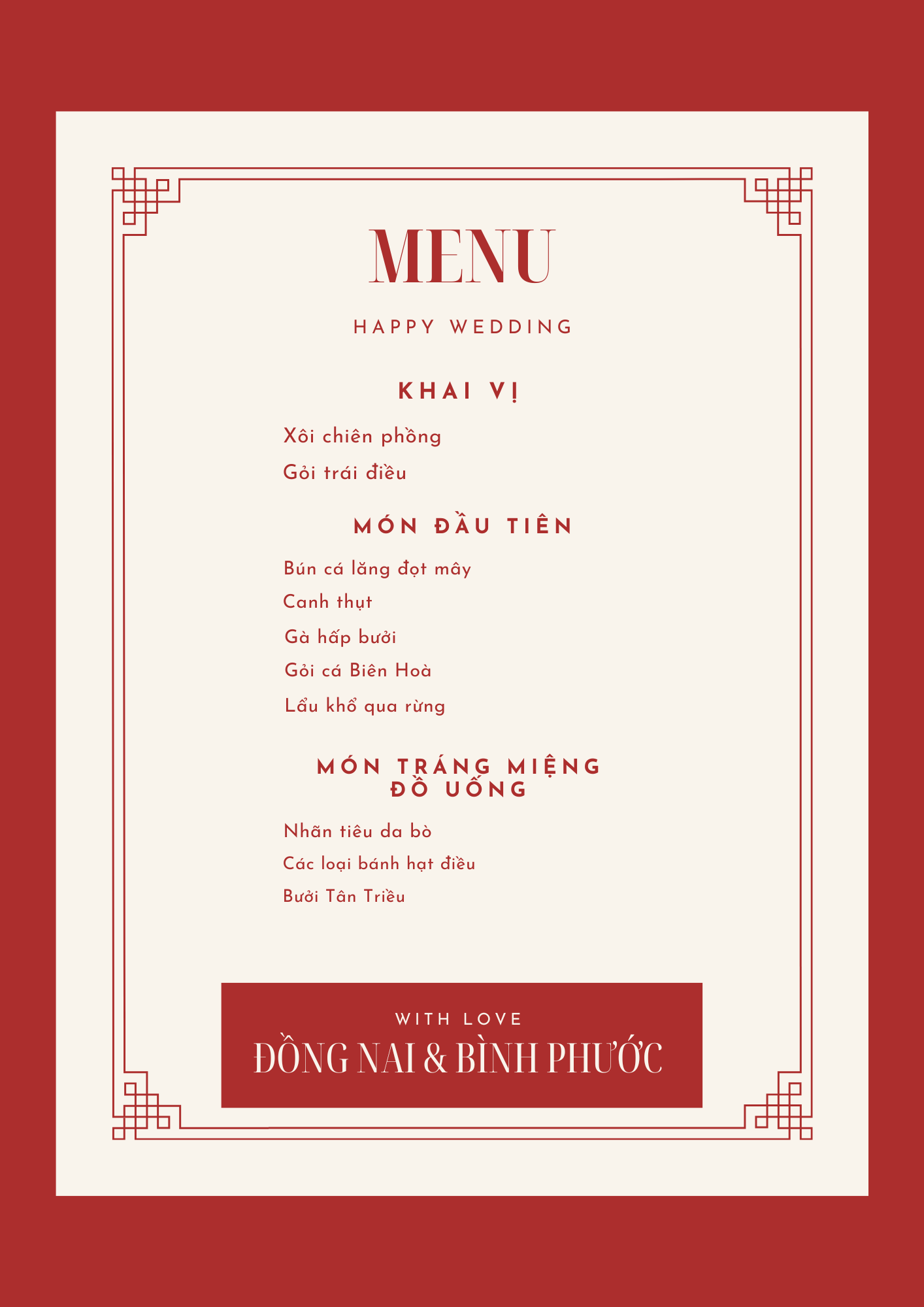 Khi Hai Tỉnh Kết Nối: Menu Cỗ Cưới Đầy Sáng Tạo và Đặc Sắc - Ảnh 14.