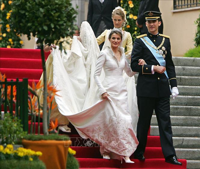 Đám cưới Vua Felipe và Hoàng hậu Letizia