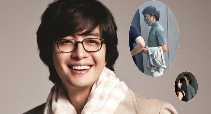 Bae Yong Joon và vợ